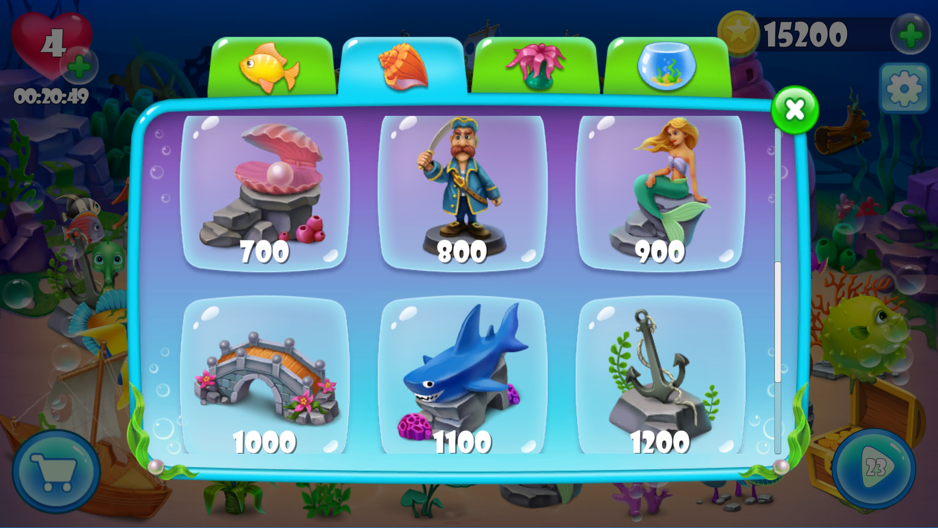 Aqua Fish Game Screenshot