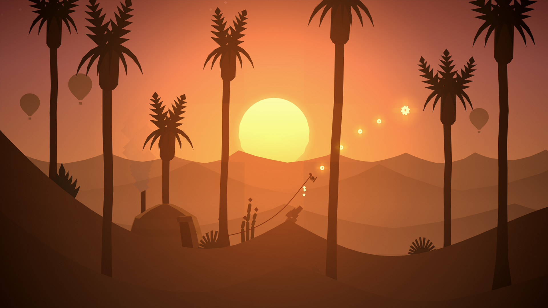 Alto's Odyssey 게임 스크린샷