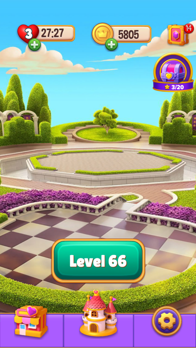 Cuplikan Layar Game Royal King Match- Puzzle Blast