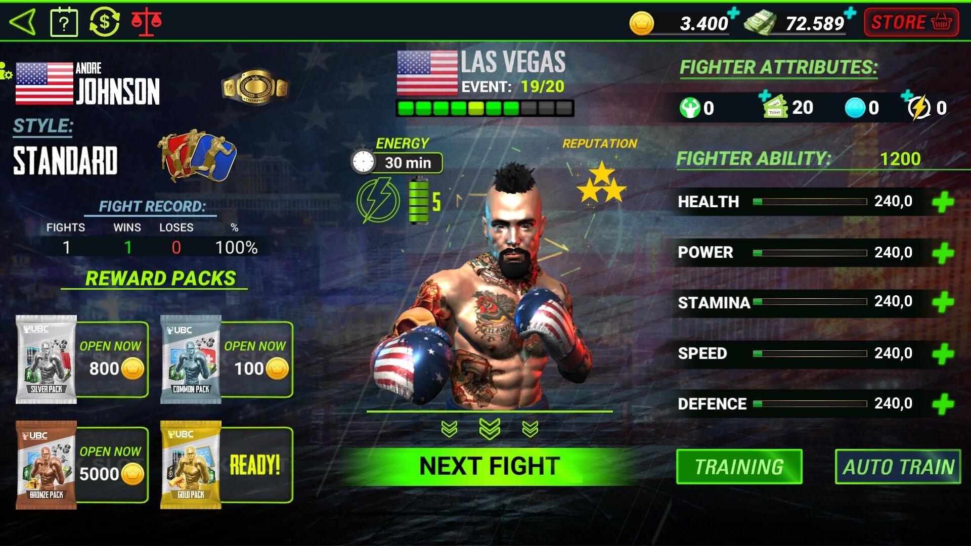 Ultimate Boxing Champion Game Screenshot