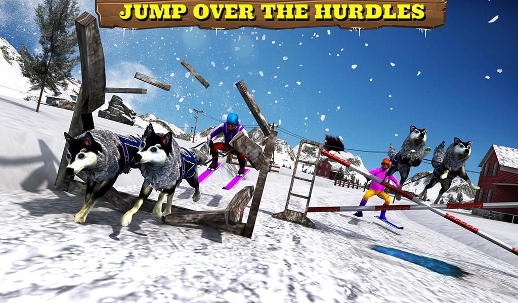 Sled Dog Racing 2017 Game Screenshot