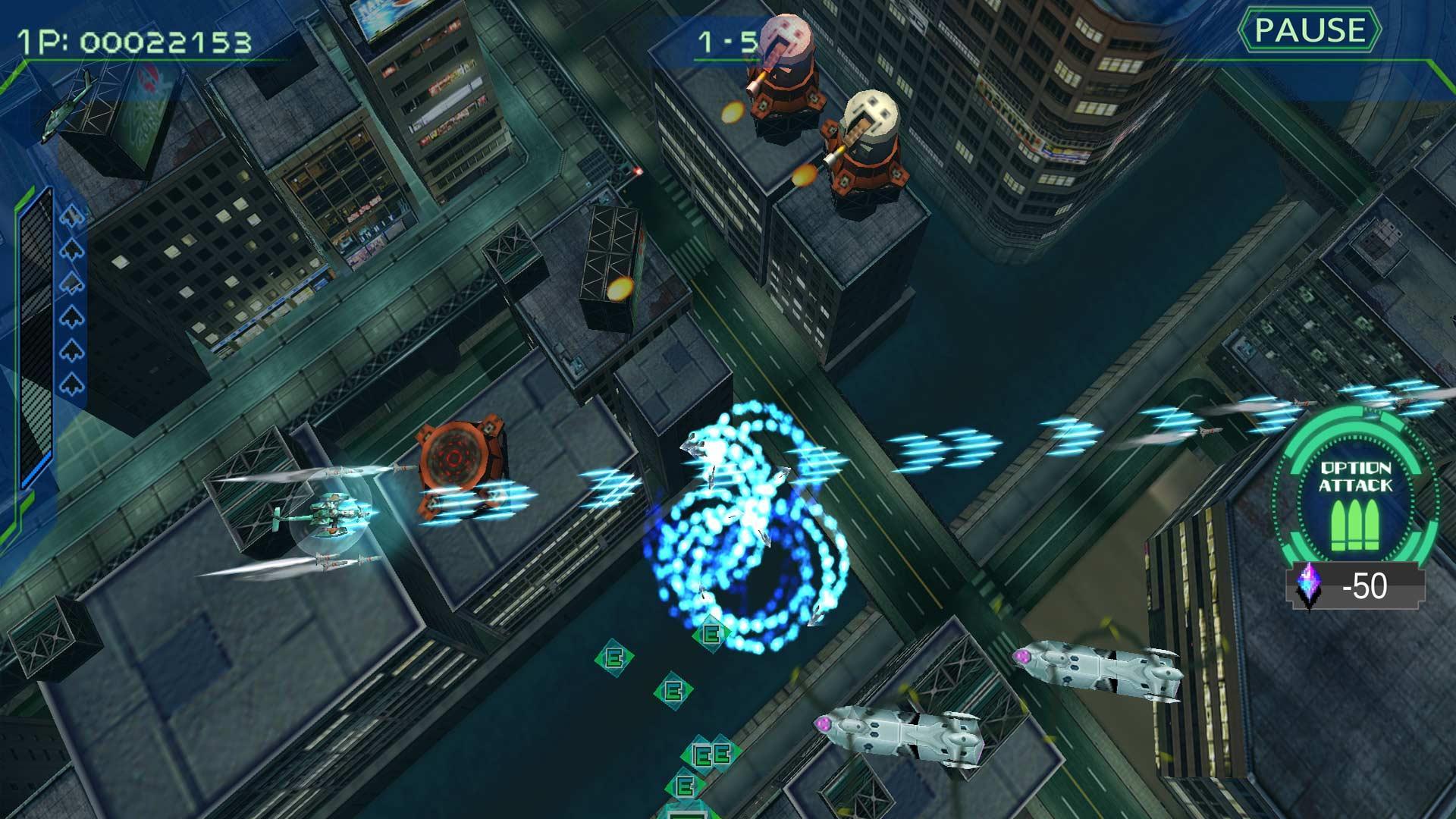 ZERO GUNNER 2 classic screenshot game