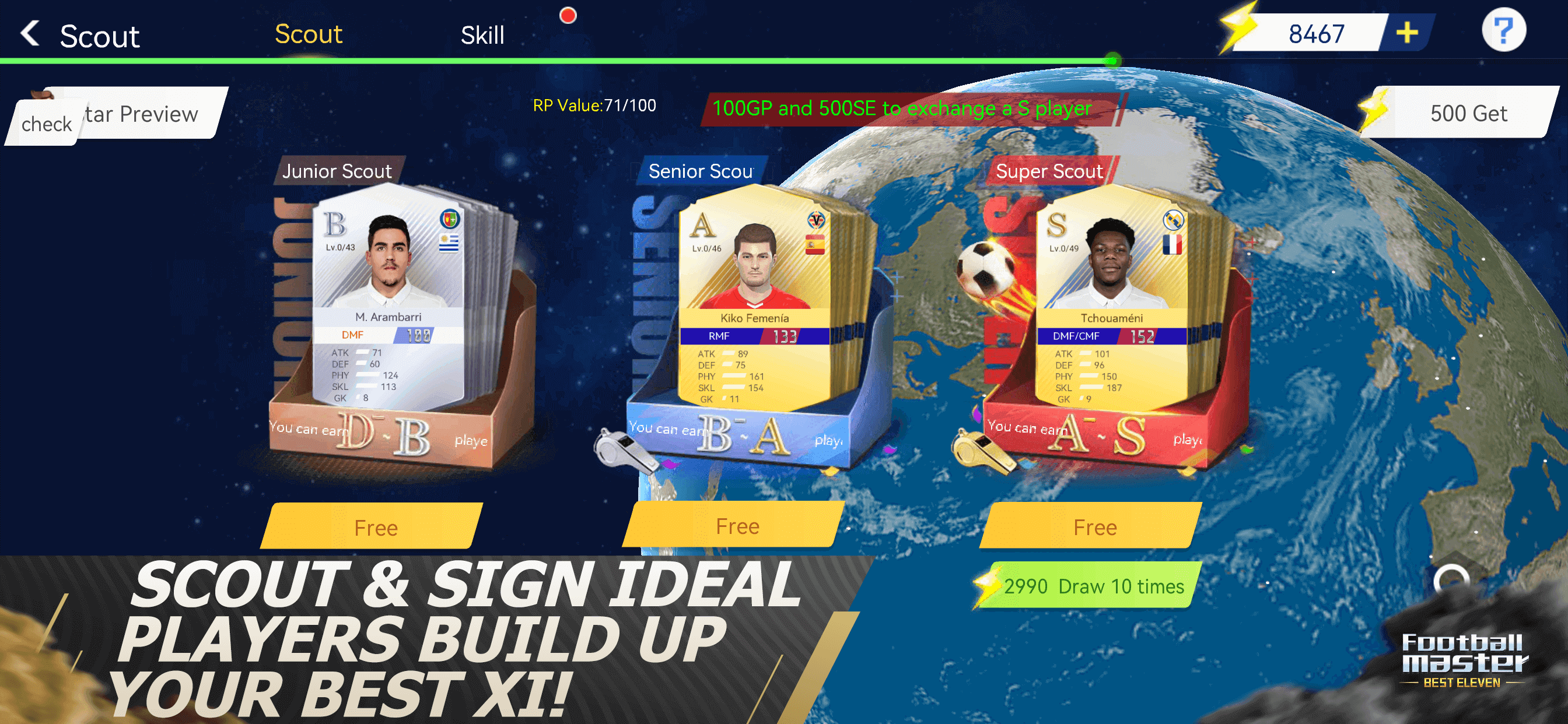 Football Master ภาพหน้าจอเกม