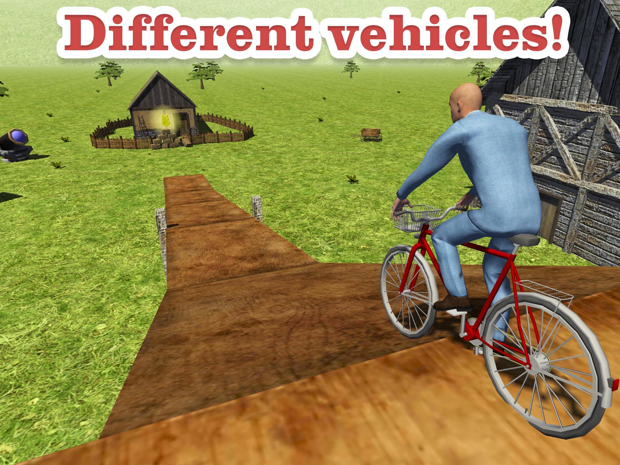 Guts and Wheels 3D Game Screenshot