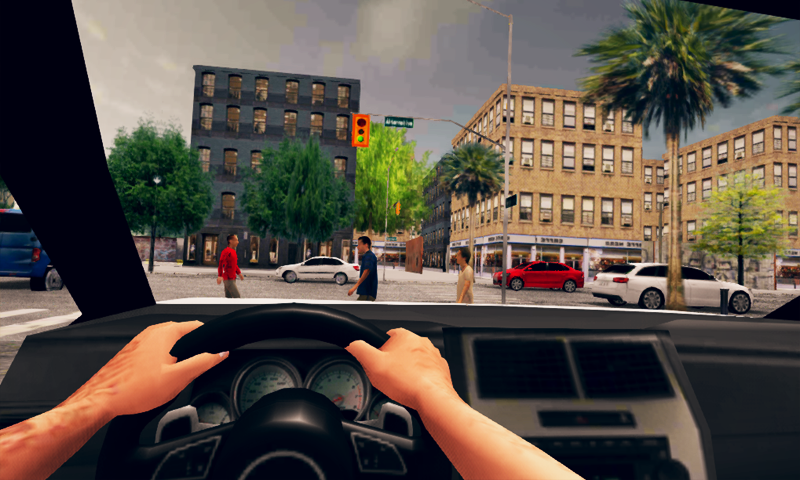 Real Car Parking - Open World Game Screenshot