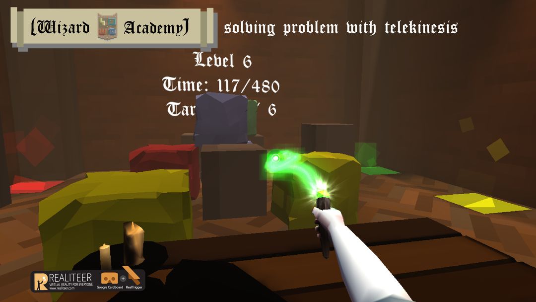 Wizard Academy VR 게임 스크린 샷