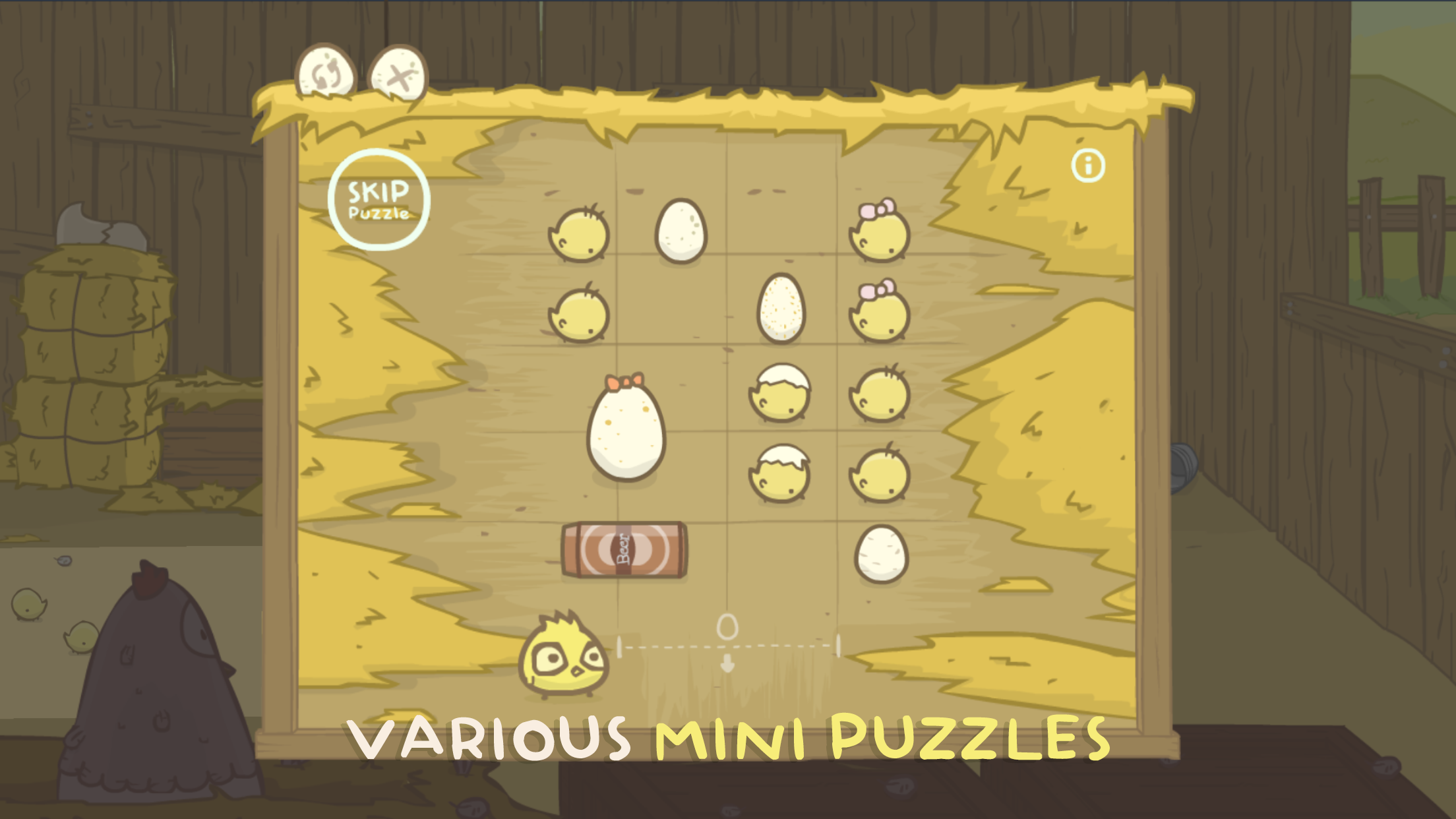 Chicky Duo Game Screenshot