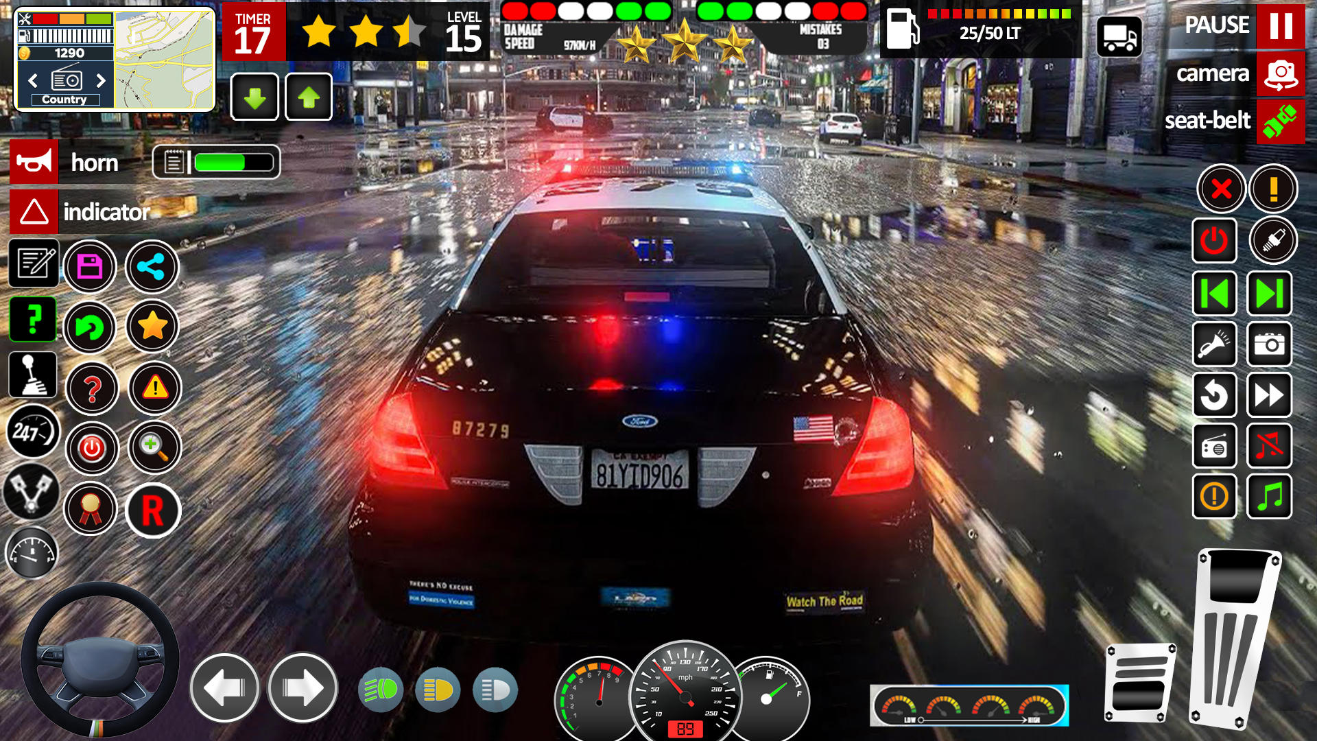 Screenshot of City Police Car Driving Games