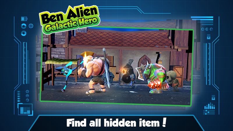 Ben Alien : Galactic Hero遊戲截圖