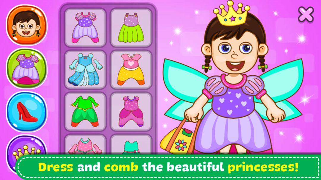 Princess Coloring Book & Games screenshot game