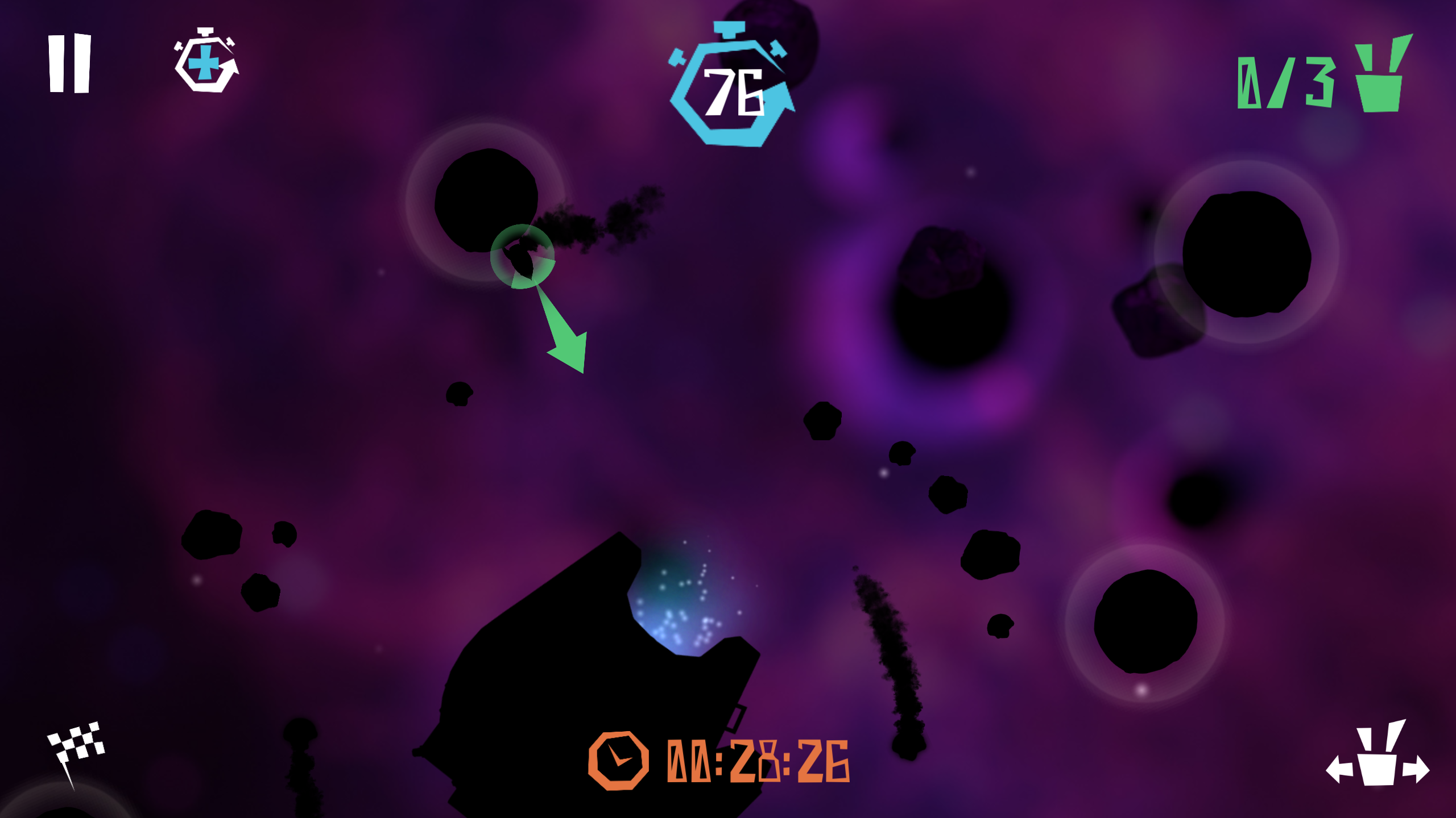 Rocket Rabbits Game Screenshot