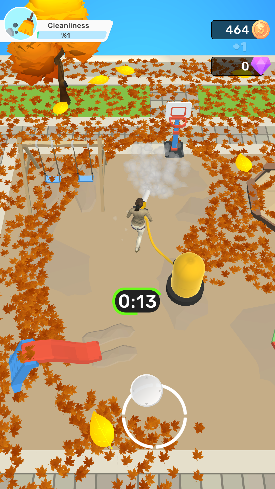 Cuplikan Layar Game Spring Cleaning