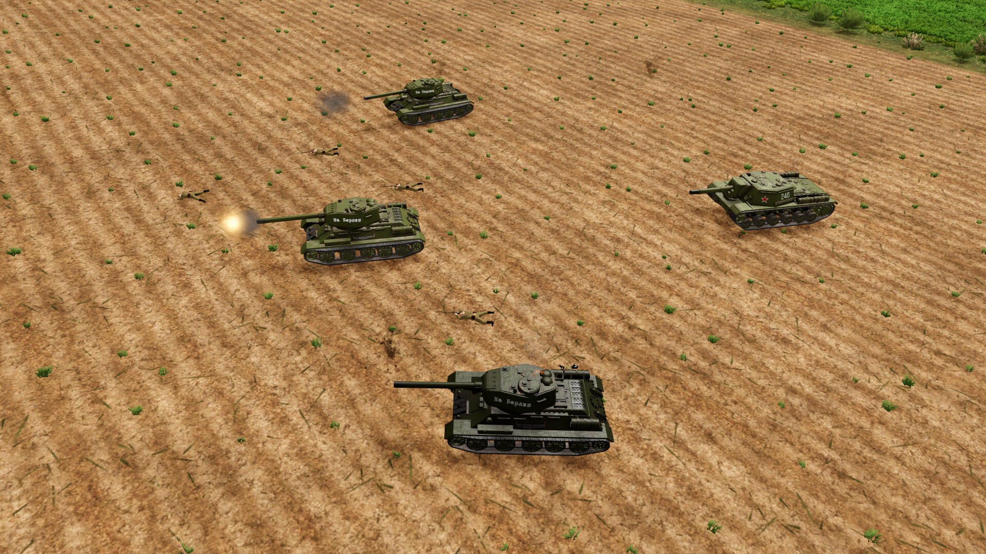 Battlefield Commander WWII screenshot game