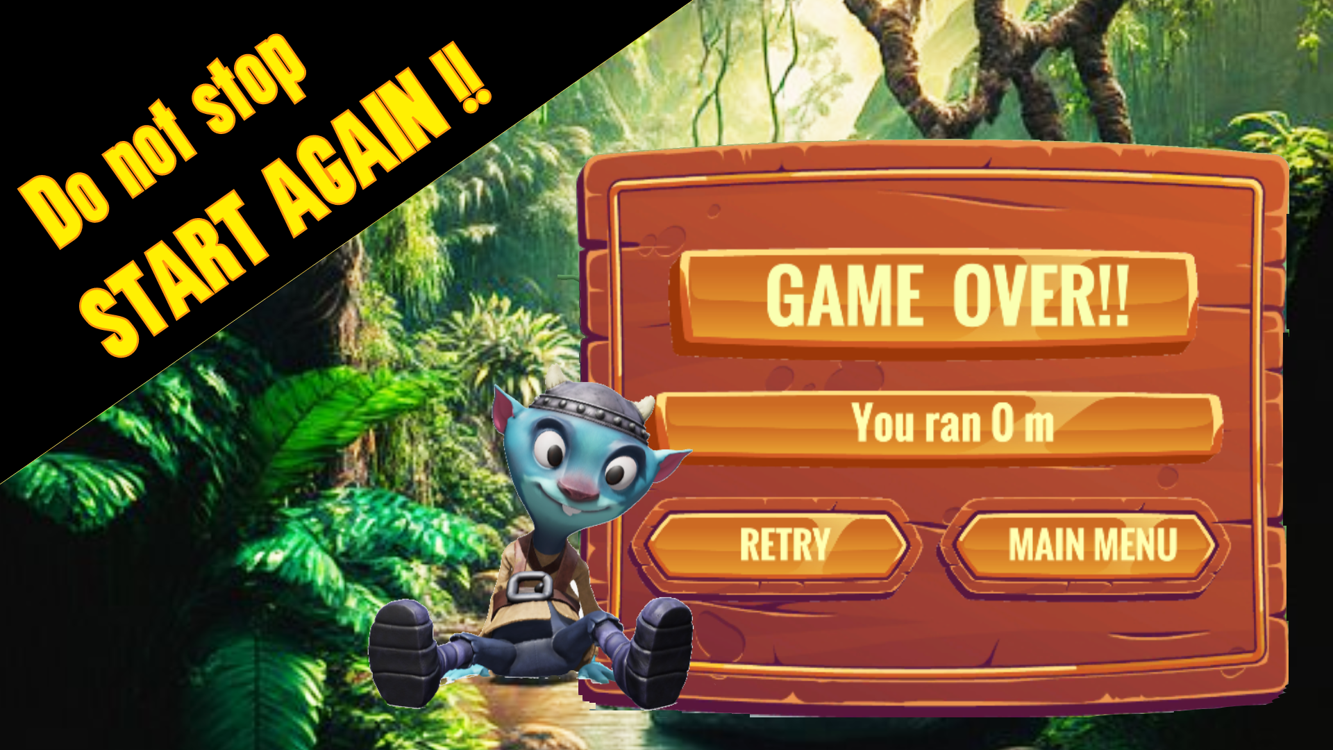 Jungle Runner ภาพหน้าจอเกม