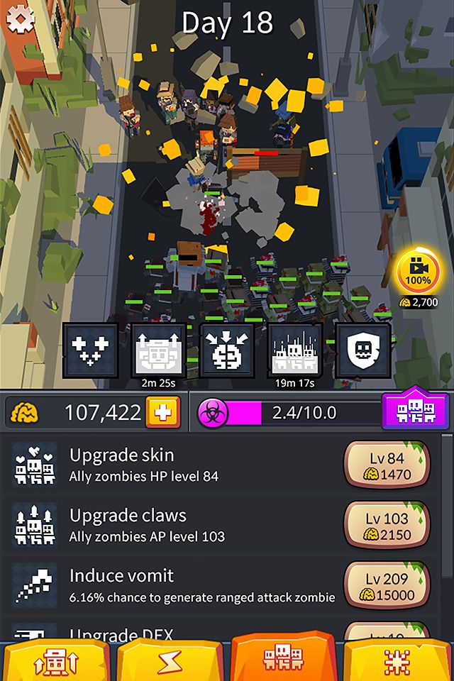 Screenshot of Zombinizer - I'm first zombie