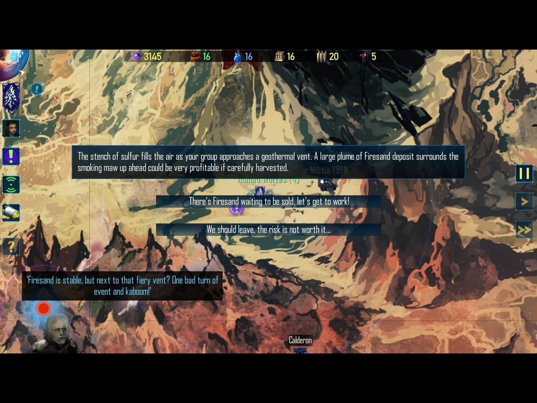 Screenshot of Nomads of the Fallen Star