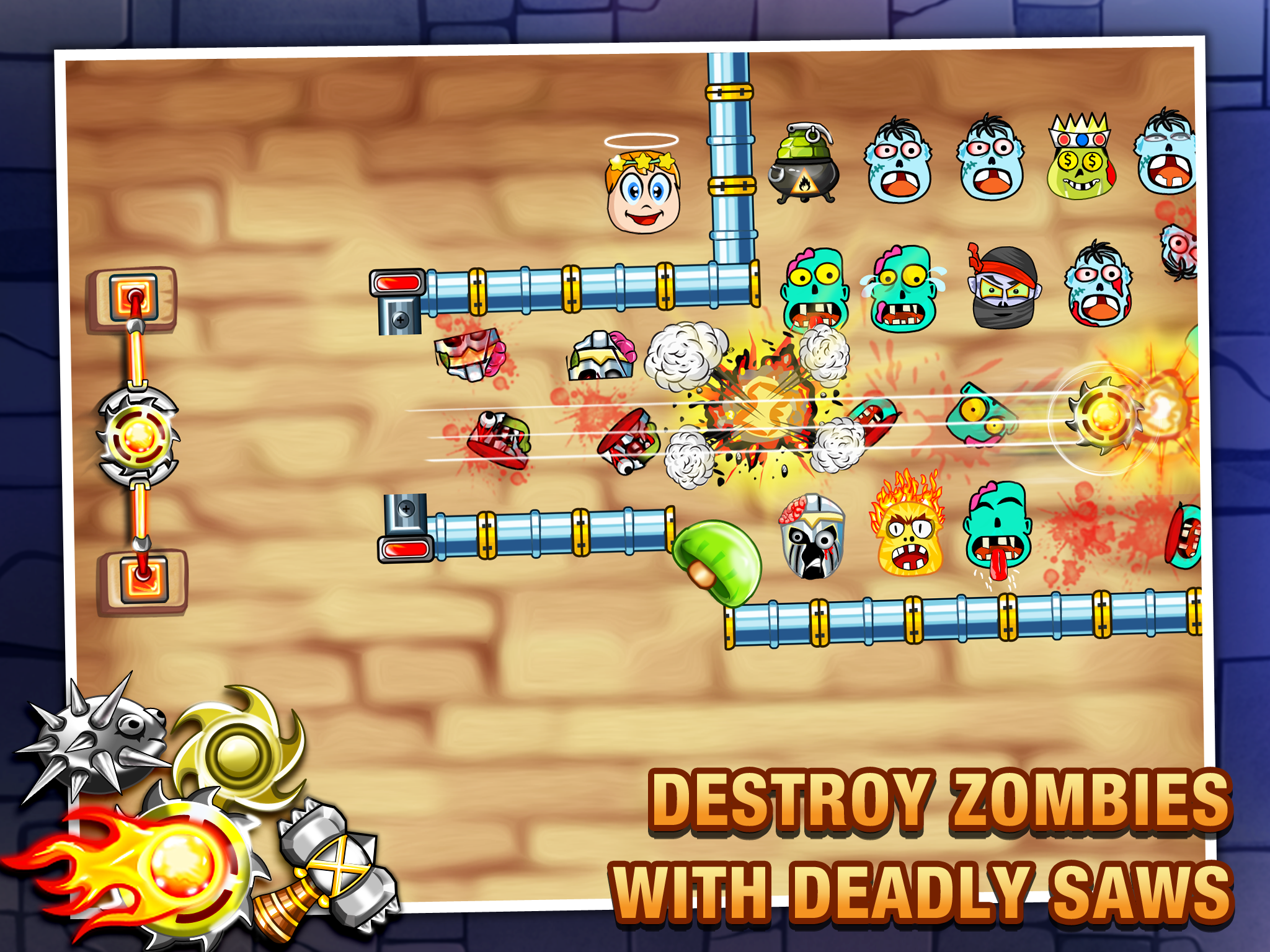 Zombie Slice: Zombie Games screenshot game