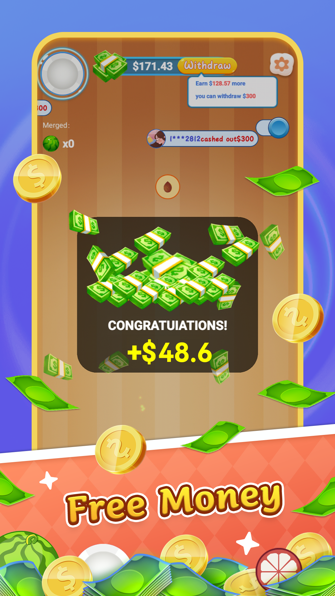 Screenshot 3 of Merge Fruits 