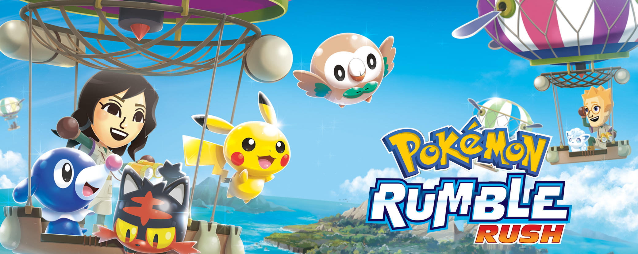 Banner of Pokemon Rumble Rush 