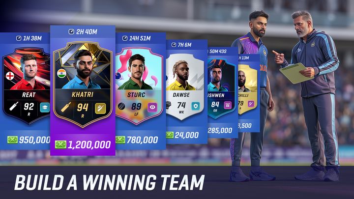 Cricket Team Coach 25 Game Screenshot