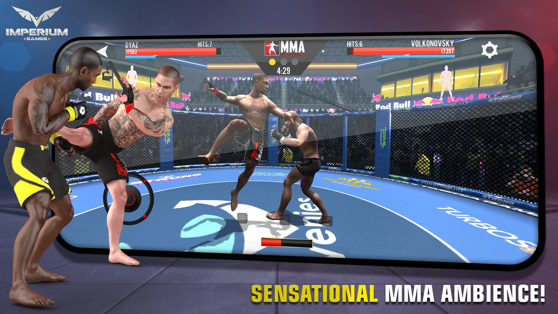 MMA Fighting Clash Game Screenshot