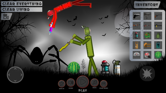 Cuplikan Layar Game Watermelon Monster Playground