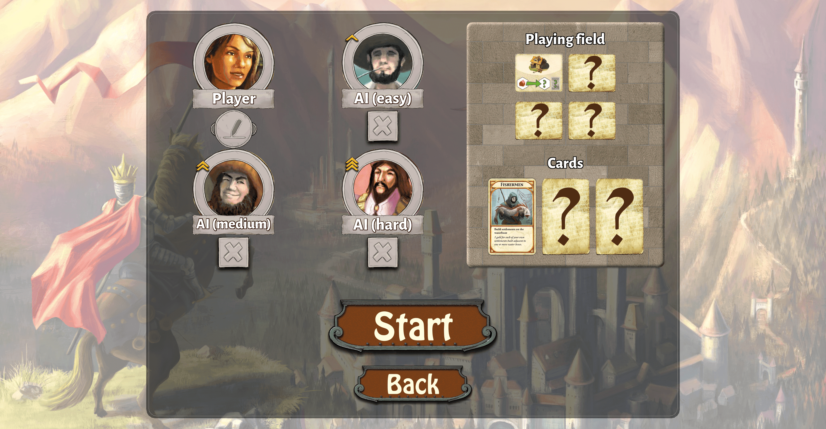 Kingdom Builder Game Screenshot