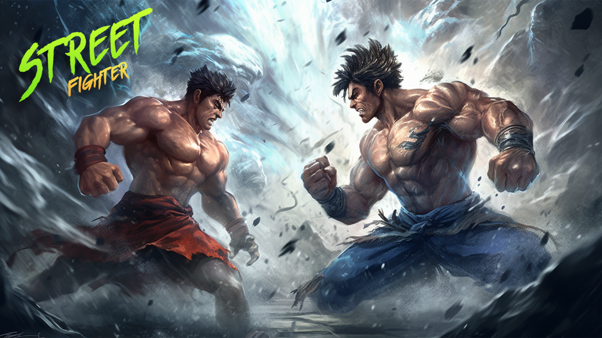 Screenshot of Street Fighting Final Fighter