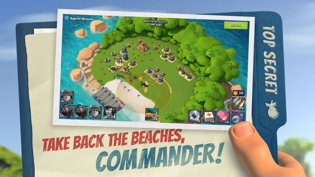 Screenshot of Boom Beach