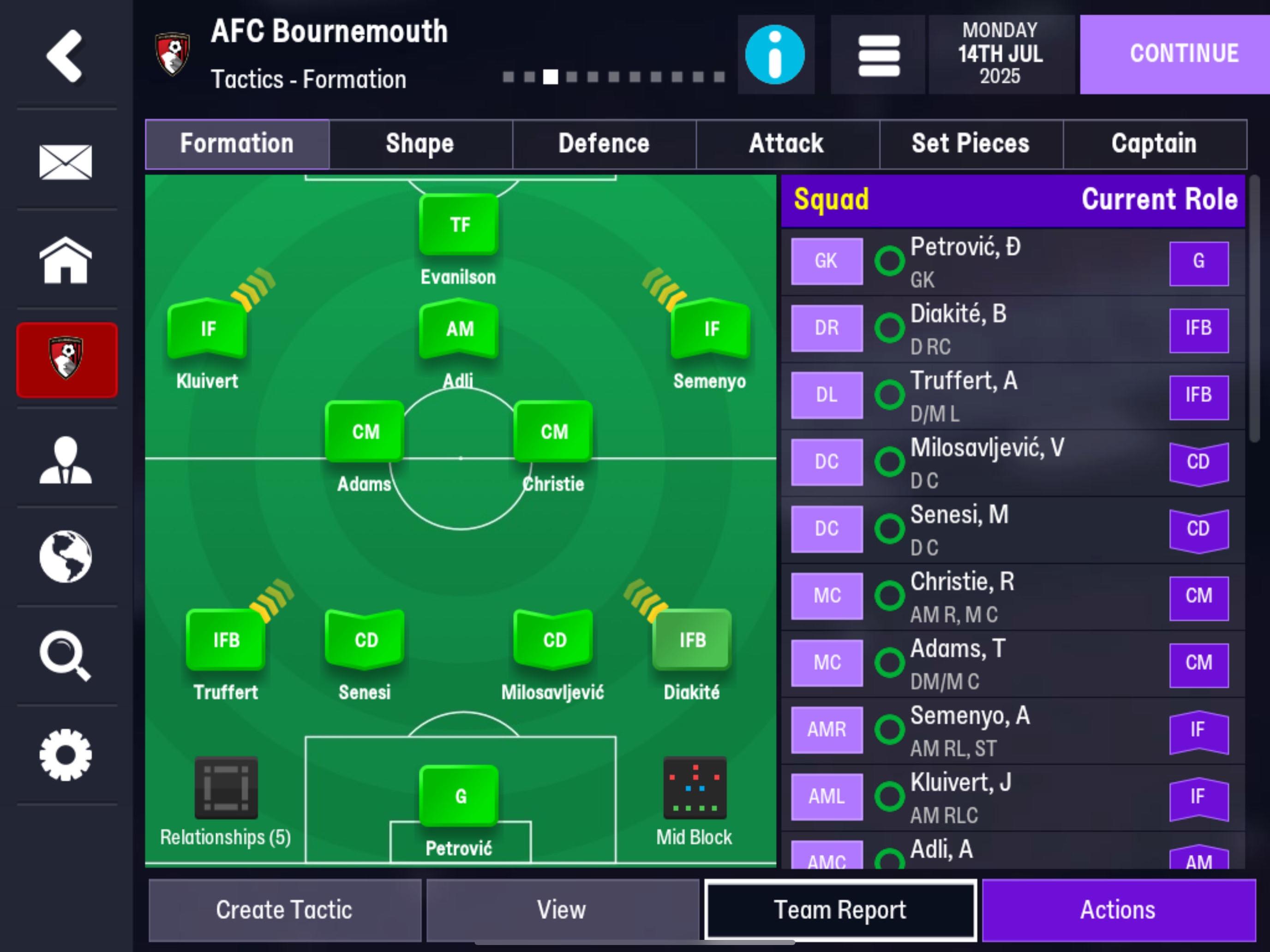 Football Manager 26 Mobile Game Screenshot