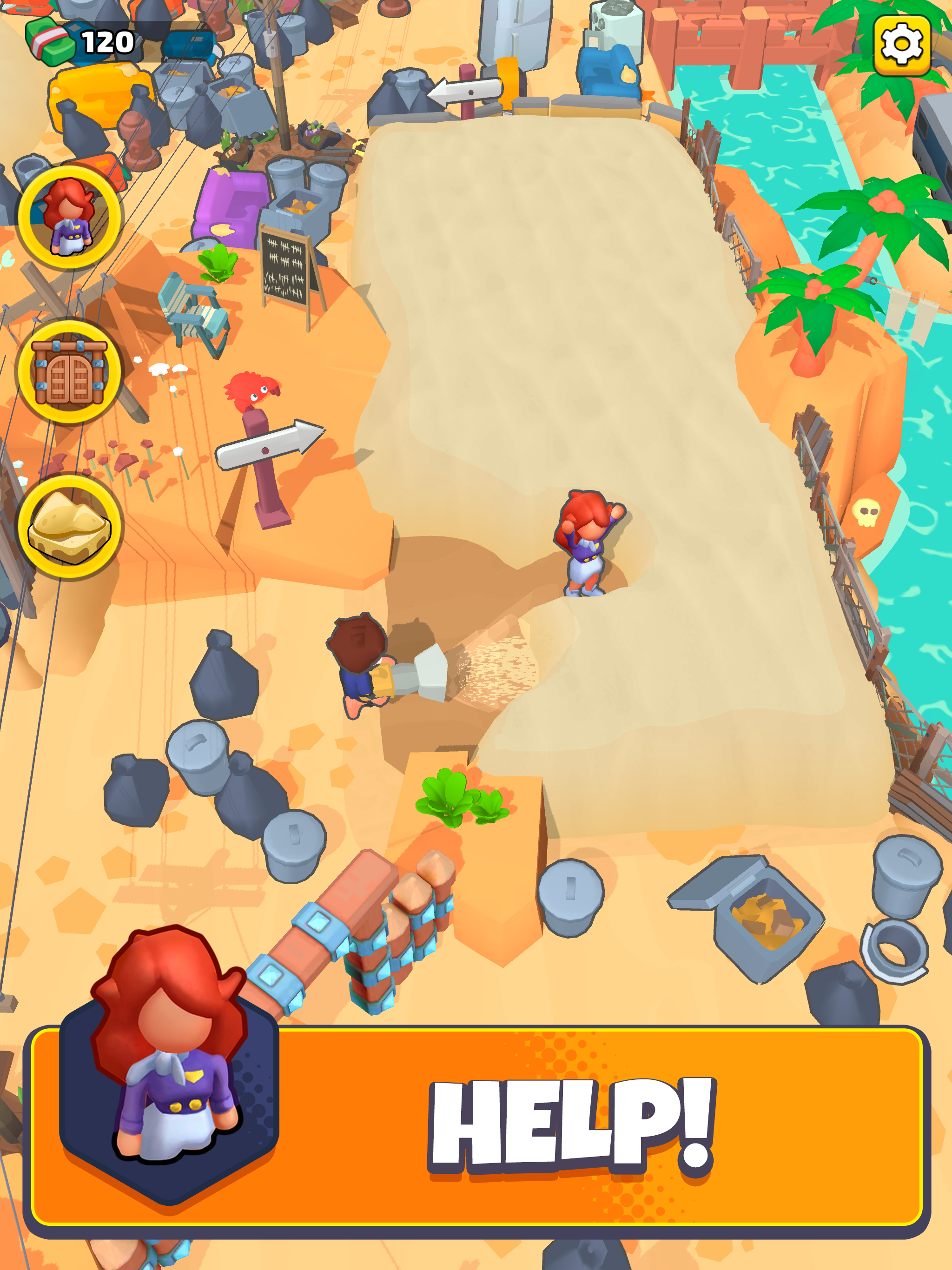 Clean n Craft Game Screenshot