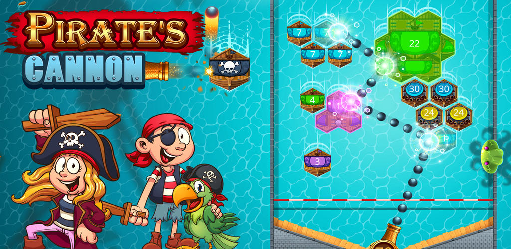 Screenshot dari video Pirate's cannon: a mega battle