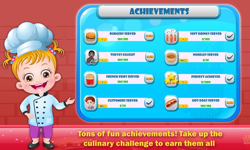 Baby Hazel Food Truck screenshot game
