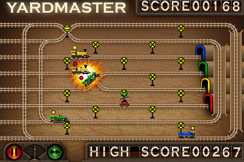 Скриншот игры Yardmaster - 列车游戏