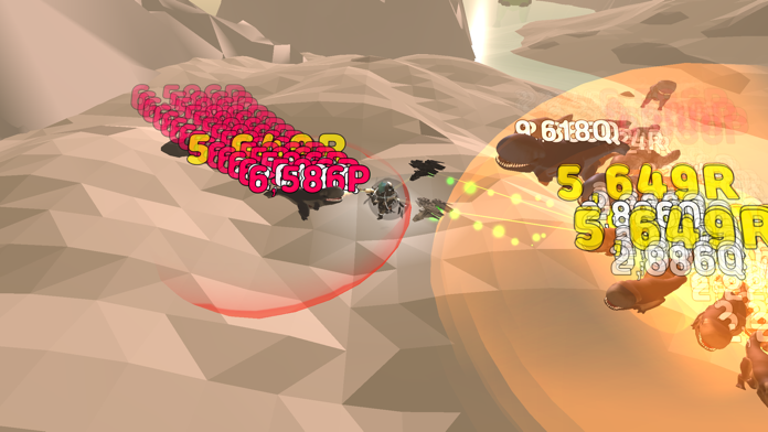 Mini Space Commando(Semi Idle) Game Screenshot