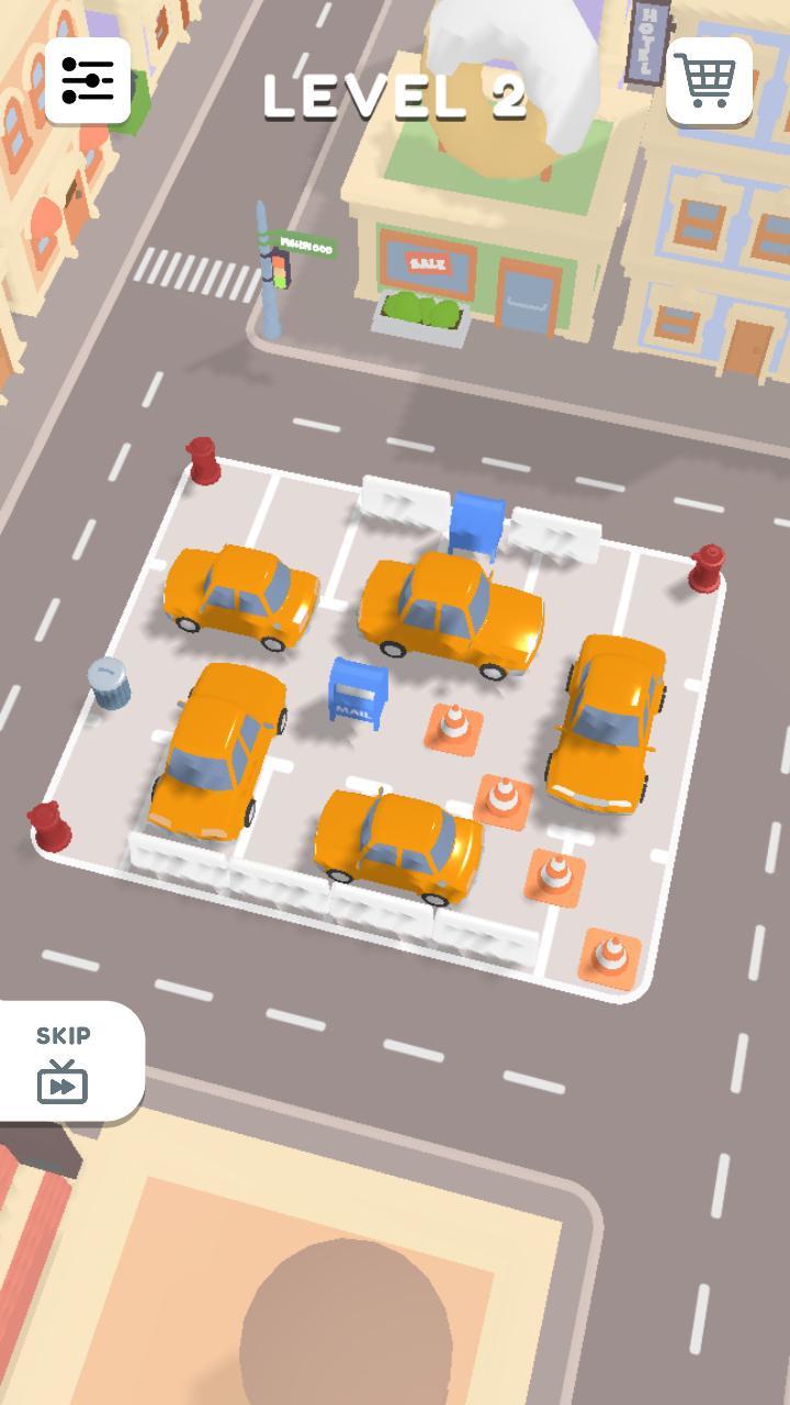 Escape from parking Game Screenshot