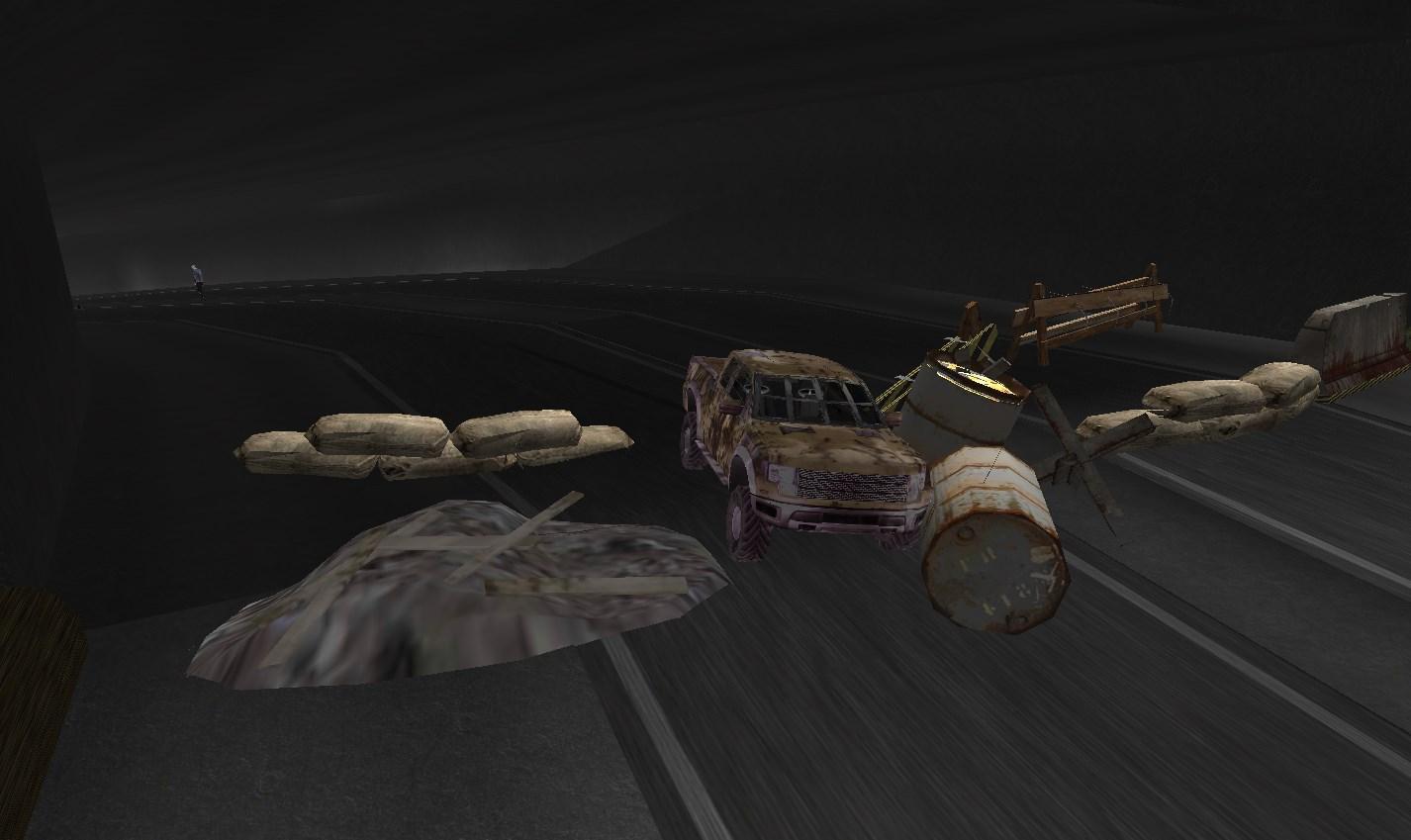 Cuplikan Layar Game Truck Driving Zombie Road Kill