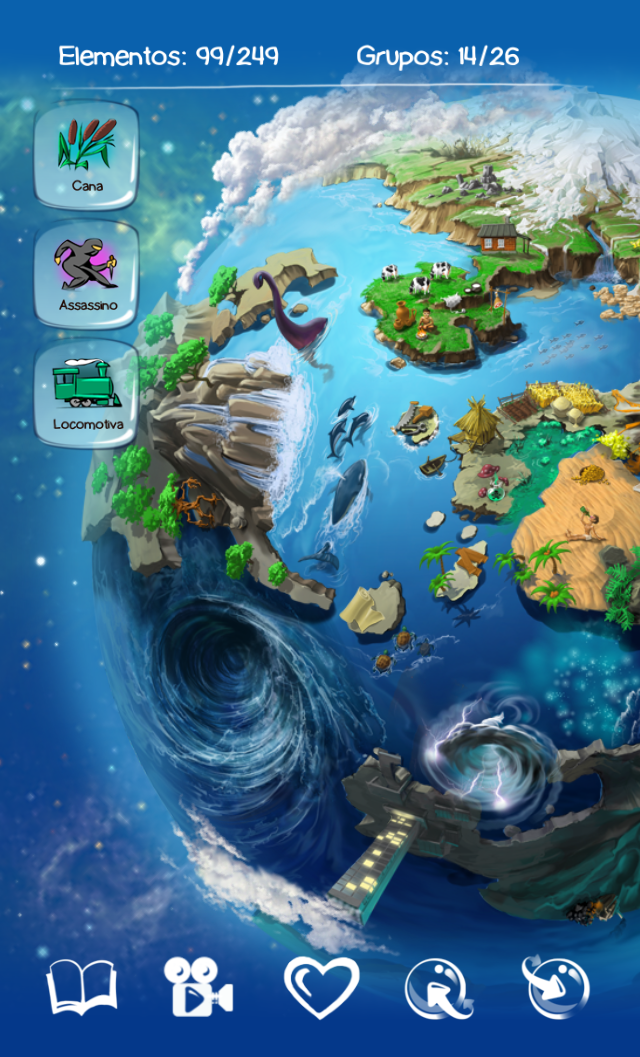 Captura de Tela do Jogo Doodle God™