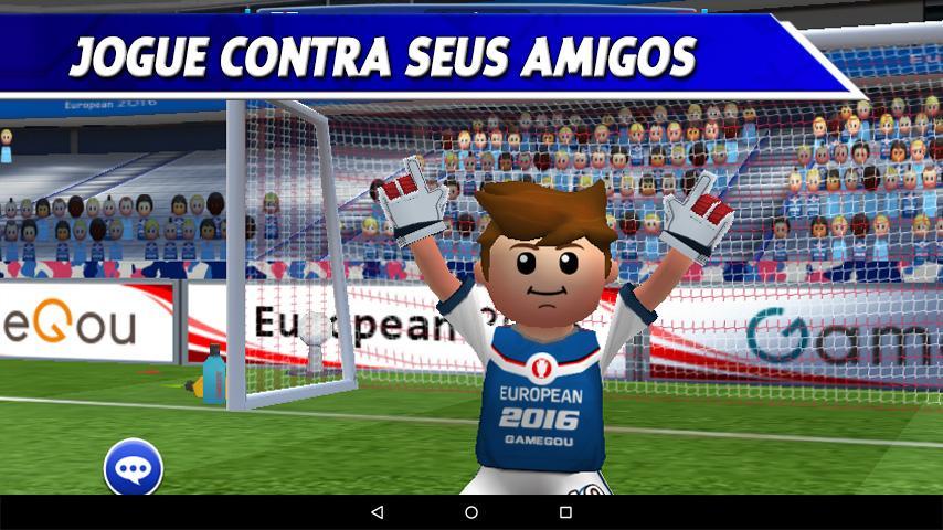 Captura de Tela do Jogo Perfect Kick - futebol