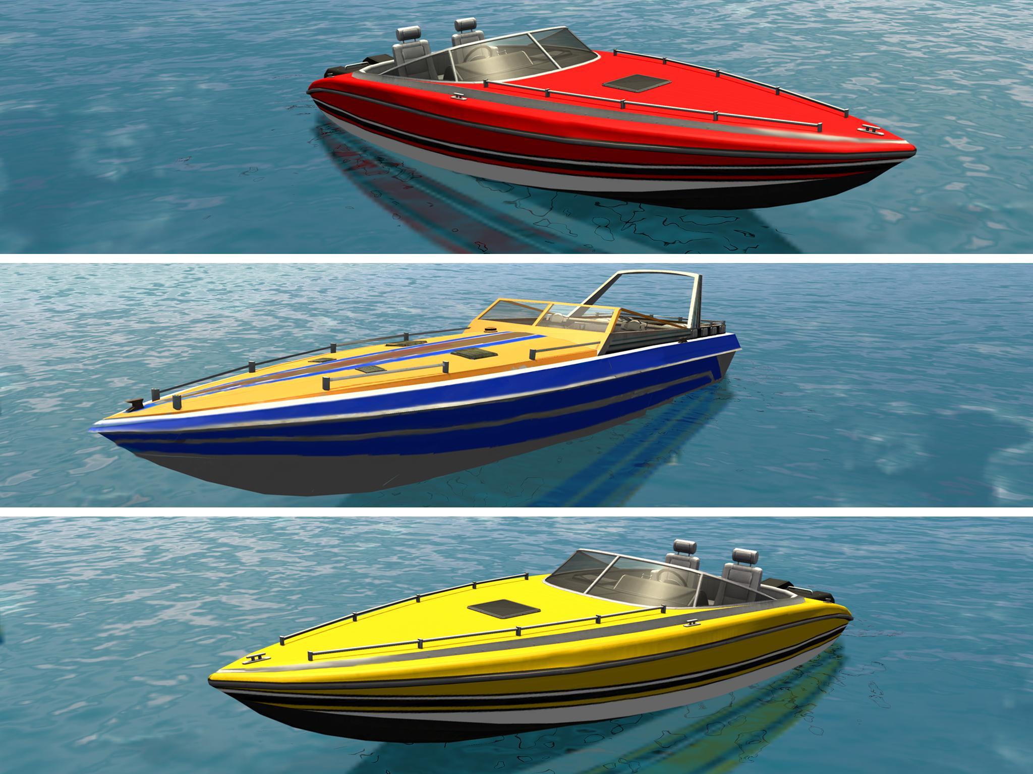 Speed Boat Stunts: Water Surfer Racing Games Game Screenshot