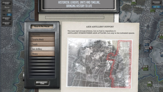 Battle of the Bulge screenshot game