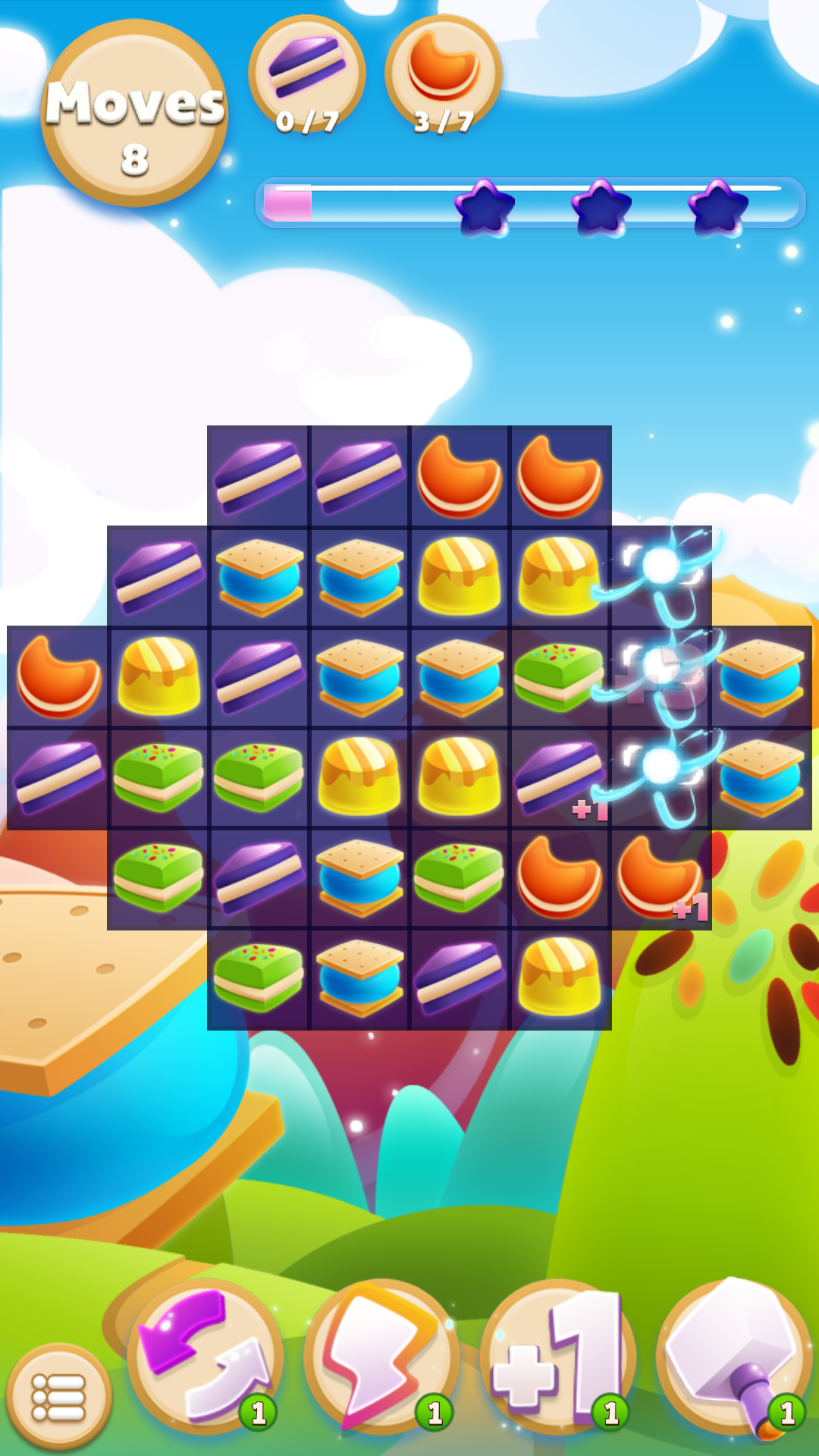 Candy Cookie Mania Game Screenshot