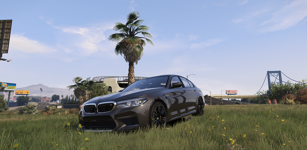 Banner of Simulator Realistis Mobil BMW M5 2