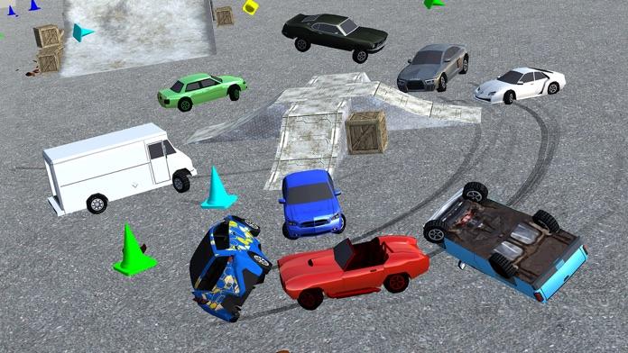 Captura de Tela do Jogo Demolition Derby: Carros 3D