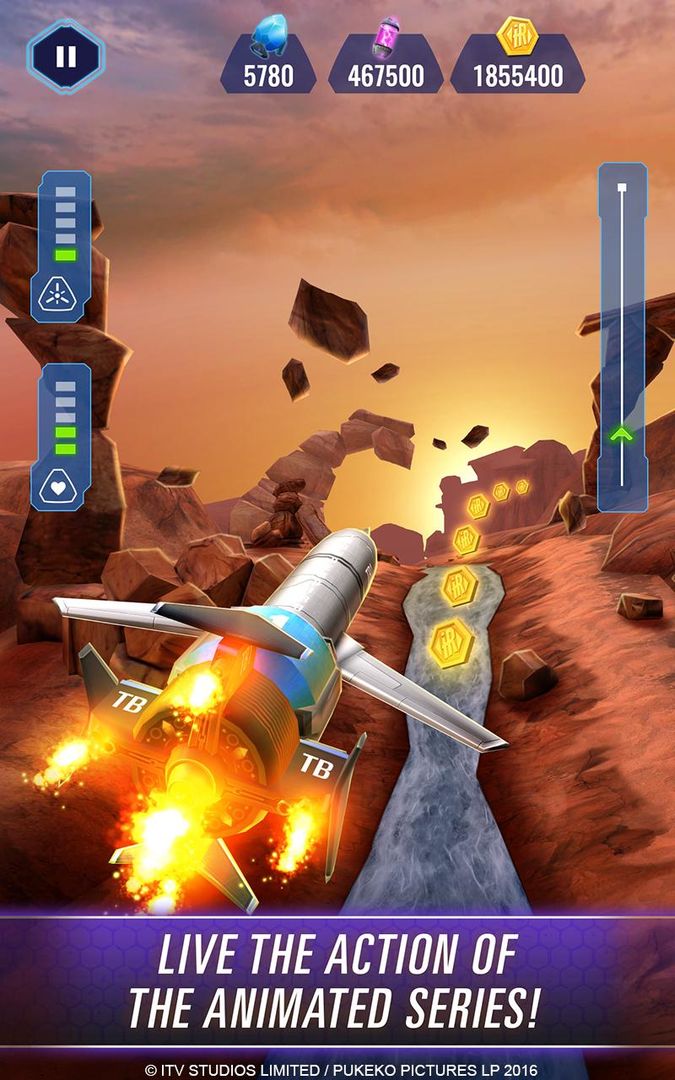 Thunderbirds Are Go: Team Rush screenshot game