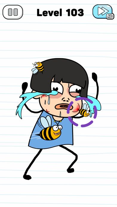 Take It Out - Tricky Game Game Screenshot