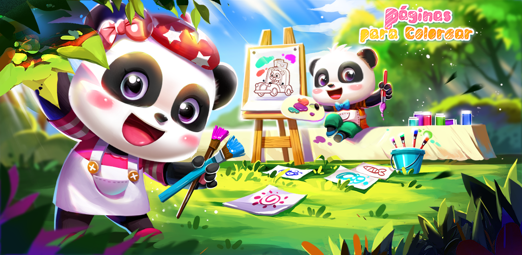 Banner of Dibujo de colorear Panda Bebé 8.67.00.00