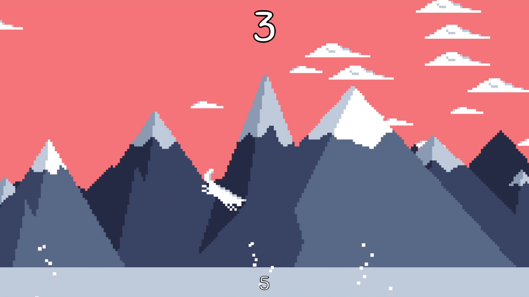 Screenshot of Snow Pounce