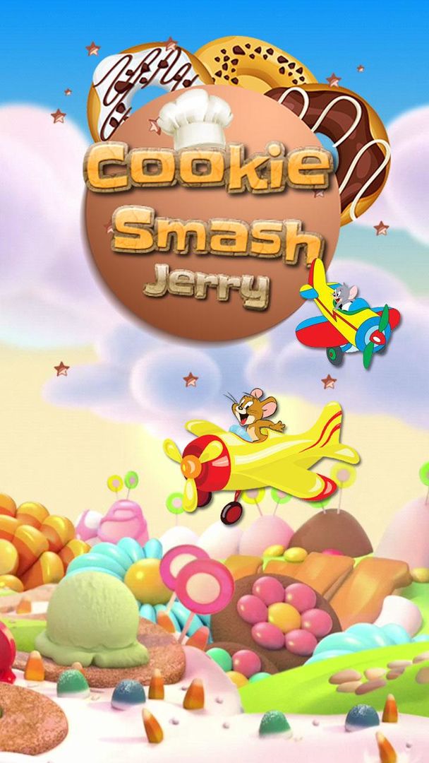 Cookie Crush Jerry - Cookie Sm ภาพหน้าจอเกม