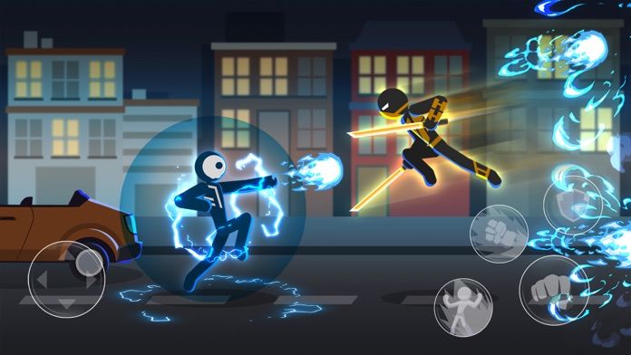Screenshot of Supreme Stickman: Shadow Fight
